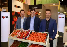 Peter Parms, Tom de Winter en Philippe Degré van Rotom Tomatoes.